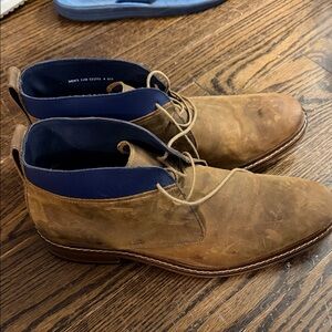 Cole Haan Tan Leather Chukka Boots